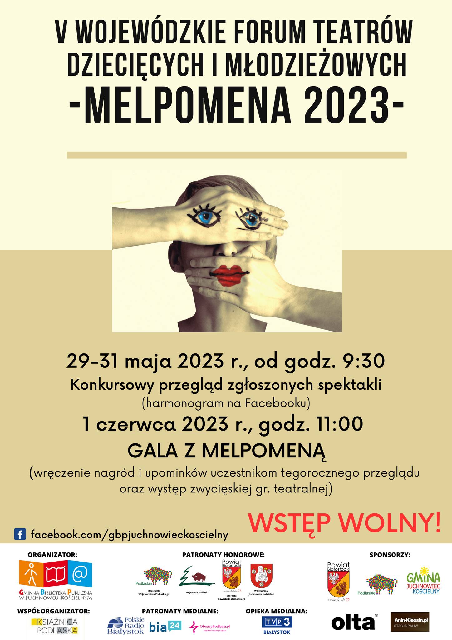 Plakat Melpomena 2023